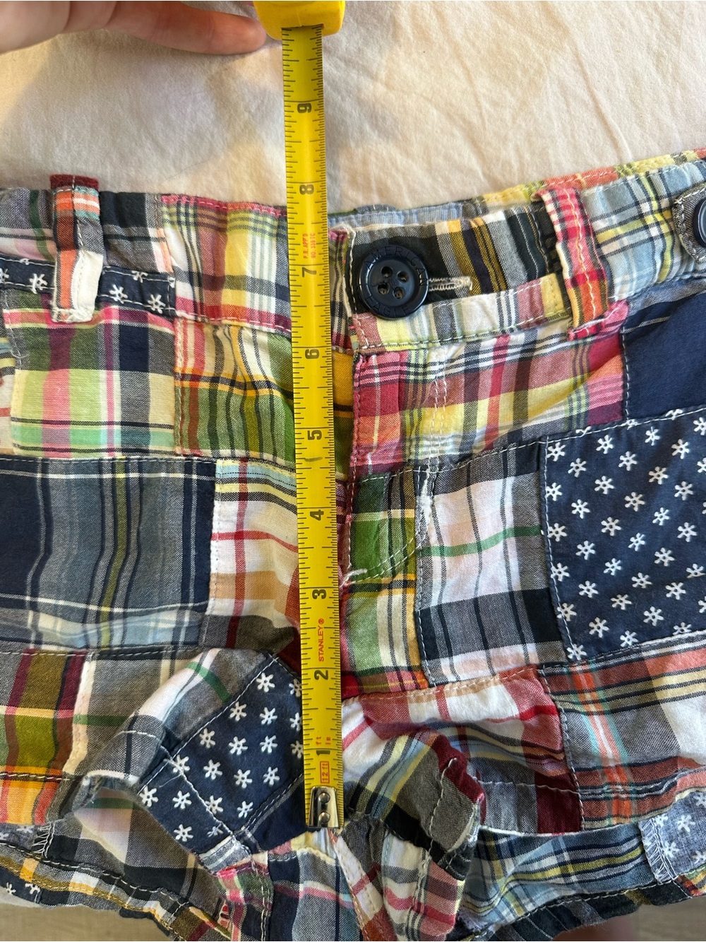 Iconic Vintage Plaid Mini Shorts - Picture 7 of 7